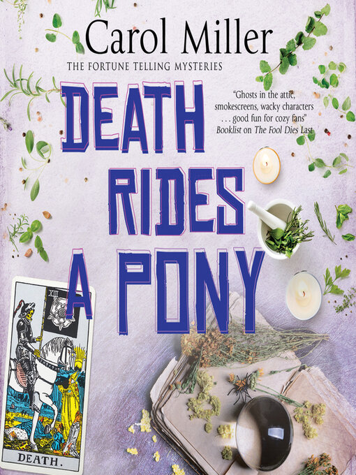 Title details for Death Rides a Pony by Carol Miller - Wait list
